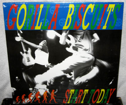GORILLA BISCUITS "Start Today" LP (Revelation) Green Vinyl